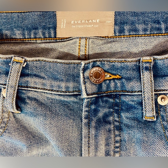 EVERLANE The Original Cheeky Cropped Jean, Size 29S - Picture 8 of 11